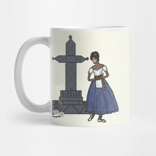 La Muerta Gisela - Southern Multicultural Giselle Ballet Concept Art Mug